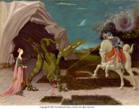    .   , 1470 <br />Paolo Uccello Saint George and the Dragon