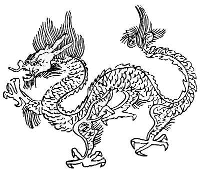 Fig. 8.A Chinese Dragon (After de Groot)